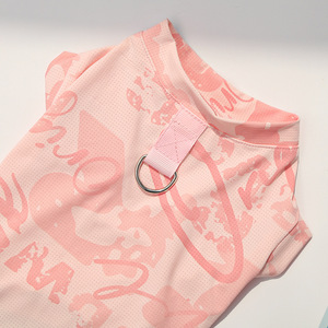 Chaleco de lujo para mascotas, ropa transpirable de tela refrescante para perros y gatos en días de verano - Product Image 6