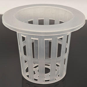 ตะกร้าปลูกผักไฮโดรโปนิกส์พลาสติกขนาดต่างๆ ระบบไฮโดรโปนิกส์ ถ้วยตาข่าย ตะกร้าปลูกแบบไร้ดิน - Product Image 2