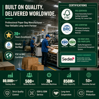 Bolsas de Papel Kraft Biodegradables para Alimentos con Asas, Impresión Personalizada al por Mayor para Panadería, Cafetería, Comida para Llevar y Venta Minorista