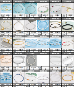สร้อยข้อมือ2024 Beutiful สำหรับผู้หญิงลวดเงินสำหรับเครื่องประดับสร้อยข้อมือ pulsera de colgantes CON letras En acero Ino Bijou - Product Image 3