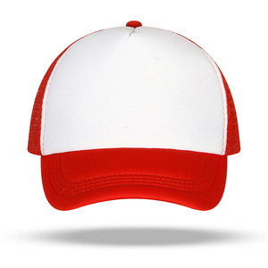 2026 Cross-border Custom New Advertising Cap Baseball Cap Student Sunscreen Sun Hat Promotion Casual Sponge Mesh Polyester Dome