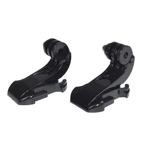 ユニバーサルアクションカメラアクセサリーチェストストラップヘルメット2 PCS垂直Jフッククイックリリースバックルベースマウント (Gopro Hero用) - Product Image 2