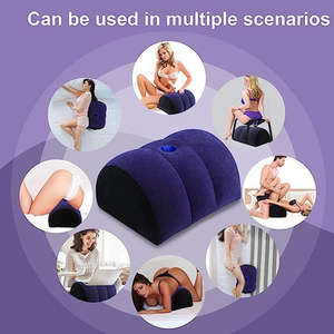 Akıllı şişme esaret yastık: çiftler için ayarlanabilir sertlik ve gizli kısıtlama kayışları maceraları - Product Image 2