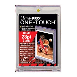 35PT Magnetic Card Brick <b>Clamp</b> Hard Acrylic Card Sleeve Standard Card Brick Detachable Protective Sleeve Factory Wholesale - Product Image 1