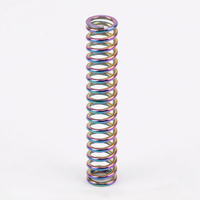 Ressort de compression cylindrique en fil plat d'acier inoxydable 304 sur mesure