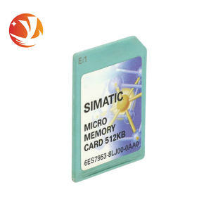 การ์ดหน่วยความจำ6ES7953-8LJ00-0AA0 Siemens ของแท้ของใหม่ล่าสุดสำหรับอุปกรณ์ควบคุมโปรแกรมได้ PLC 16 I/O 110V I/O Link Communication - Product Image 2