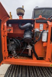 Excavadora usada de 7 toneladas en buenas condiciones de trabajo original Excavadora Hitachi ZX70 usada a la venta - Product Image 4