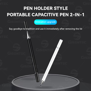 Wholesales 2 In1 Universal Digital Pencil Stylus Touch Screens & Ballpoint Writing <b>Pens</b> <b>Pen</b> for Android <b>Tablet</b> Phone Tablette - Product Image 5