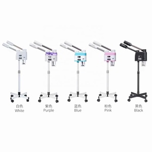 Face Steaming Device 2 in 1 Nano Ionic Hot Professional Spa Luxury Stand Ozone Steam Manual Facial Machine <b>Steamer</b> - Product Image 6
