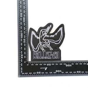 Wholesale Punk Hip Hop Rock Band <strong>Patches</strong> Custom Embroidery <strong>Iron</strong> <strong>on</strong> Y2K Slogan Letter <strong>Patch</strong> for Hat - Product Image 4