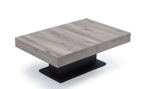 Table basse moderne extensible en bois réglable en hauteur pour la maison, la salle à manger, les fêtes, les sièges de 8 personnes pour la chambre à coucher