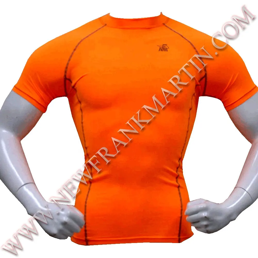 NFM Rash guard Gym Fitness MMA Jiu Jitsu BJJ Base Layer compression spandex sport casual fashion Surf Shirt OEMODM Custom Design