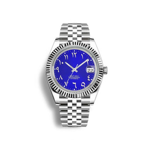 New Stainless Steel <b>Arabic</b> Index Luminous <b>Watch</b> with NH35 Movement - Product Image 3