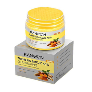 Tampons nettoyants au curcuma et à l'acide kojique, enrichis en acide kojique et curcuma, 50 pièces, vente chaude - Product Image 1