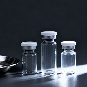 Flacons Xilin vides de haute qualité 3ml 5ml 10ml, transparents, pour poudre lyophilisée, ampoules à baïonnette, réactifs, sérums, petits flacons - Product Image 3