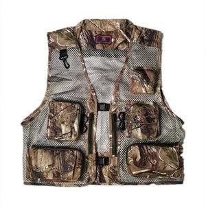 Veste de photographie personnalisable en gros, directement de l'usine, avec logo sur mesure, respirante, en maille, pour le camping et la pêche - Product Image 5