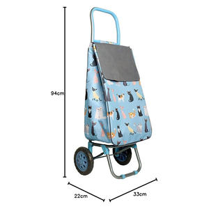 40 litri di capacità del <span class=keywords><strong>carrello</strong></span> di rotolamento del <span class=keywords><strong>carrello</strong></span> di isolamento termico del <span class=keywords><strong>carrello</strong></span> pieghevole <span class=keywords><strong>carrello</strong></span> - Product Image 2
