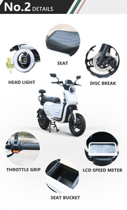 Scooter FST Más Vendido, 1500W, Batería de Litio de 60V para Adultos, Neumático de 12 Pulgadas, Impermeable, Alcance de 50 km - Product Image 5