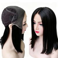 Perruque frontale en dentelle HD prête à être expédiée, en cheveux humains vierges, pré-épilée, avec ligne de cheveux naturelle, densité 150% 180%, sans colle, pour femmes