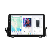DUDUAUTO DUDU7 A7870 AKM7739 DSP QLED LHD Estéreo para Auto para Toyota Camry 2021-2023, Volante a la Izquierda, Versión Estadounidense