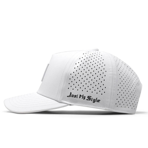 Tùy Chỉnh 5 Bảng Điều Chỉnh Chống Nước Bóng Chày Mũ Cho Nam Giới Và Phụ Nữ Trắng Laser Cắt Lỗ Đục Lỗ Hat Rope Cap Golf Hiệu Suất Hat - Product Image 3