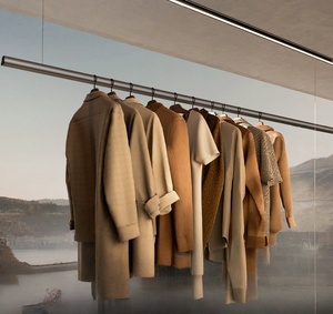 Invisible gypsum board large balcony high-end intelligent hidden lifting electric drying rack - Product Image 3