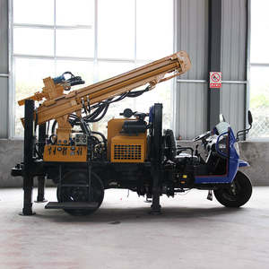 Machine de forage de puits d'eau de 200m de profondeur Machine de forage de puits d'eau pneumatique de compresseur d'air - Product Image 4