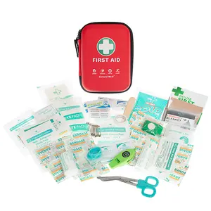 HSE Standard Durable Emergency First Aid Kit With Full Emergency Medical Supplies For Home Outdoor