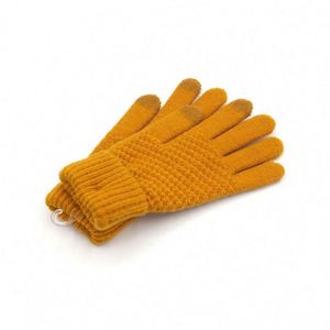 Gants magiques tricotés extensibles chauds d'hiver à écran tactile, prix OEM abordable - Product Image 1