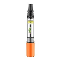 Pompe submersible à grafit sphérique pour arrosage de légumes, alimentée par batterie solaire CC 12V/24V/48V/60V/72V, exclusive transfrontalière
