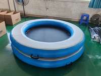 Hamaca Flotante Inflable de Verano para Piscina, Cama Flotante Relajante