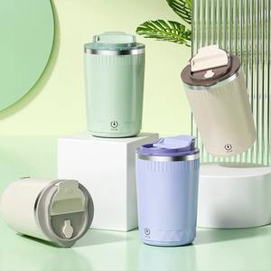 Taza Mezcladora Magnética Automática, Taza Eléctrica para Café y Leche con Autoagitación, Recargable, de Acero Inoxidable, Mezclador Giratorio - Product Image 5