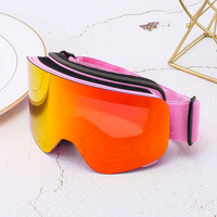Lunettes de montagne et de plein air pour adultes à double couche anti-buée personnalisées par le fabricant