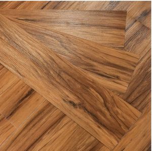Baldosa de vinilo de lujo autoadhesiva 2,0 MM-3,0 MM de espesor impermeable ignífugo gris roble grano de madera PVC LVT suelo interior chino - Product Image 3