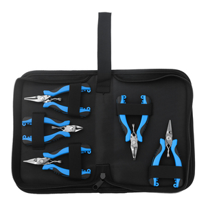 Juego <span class=keywords><strong>de</strong></span> 5 Pinzas para Joyería Hobbyworker, Kit <span class=keywords><strong>de</strong></span> Pinzas <span class=keywords><strong>de</strong></span> <span class=keywords><strong>Acero</strong></span> <span class=keywords><strong>Inoxidable</strong></span> con Agarre Cómodo para Abalorios, Enrollado <span class=keywords><strong>de</strong></span> Alambre y Fabricación <span class=keywords><strong>de</strong></span> Joyas - Product Image 1