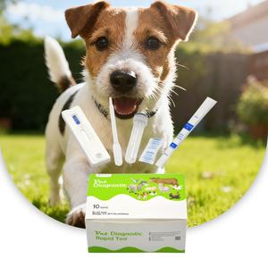 Tarjeta de Prueba Rápida para la Detección de CPIV Ag, Kits Profesionales de Prueba de Antígeno para la Parainfluenza Canina - Product Image 1