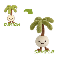Porte-clés singe en peluche personnalisé avec motif brodé, matière en peluche longue super douce, doublure en maille