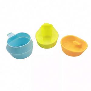FREE SAMPLE Outdoor Collapsible Foldable TPE Cup 250ML Custom Logo Hiking <b>Camping</b> Water Cup - Product Image 2