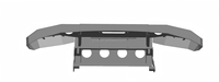 Nouveau pare-chocs avant en aluminium noir Yibai avec éclairage pour Suzuki Jimny JB64 JB74 2018- Fixation par boulons 4x4 Garantie 1 an Boulons inclus