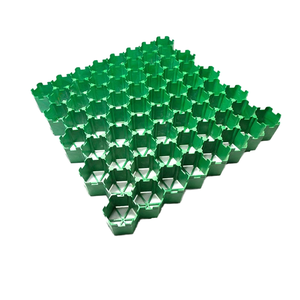 กริดพลาสติก HDPE อุตสาหกรรมสีเขียวสำหรับการปลูกหญ้าที่จอดรถอิฐเลนไฟสีเขียวการป้องกันความลาดชันของแม่น้ำ - Product Image 1
