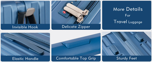 Chaud populaire meilleure vente 20 pouces taille coque dure roues silencieuses verrouillage fermeture éclair <span class=keywords><strong>voyage</strong></span> affaires chariot bagage sac boîte <span class=keywords><strong>valise</strong></span> - Product Image 2