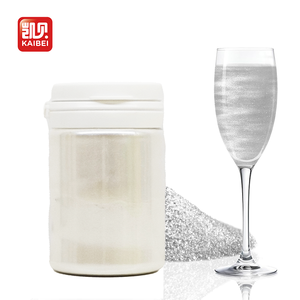 Poudre de paillettes 15g/flacon - Argent certifié Halal pour cocktails et boissons au champagne DIY - Product Image 1