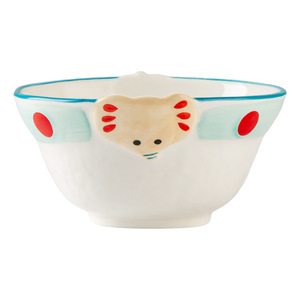 Creative Cartoon Cute apple <strong>Elephant</strong> <strong>Ceramic</strong> Tableware Set Dining Set for Breakfast Salad Dessert Snack Plate Christmas Gift - Product Image 1