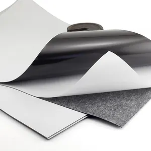 A4*0.75mm Rubber Magnet Flexible Magnetic Sheet (with adhesive)