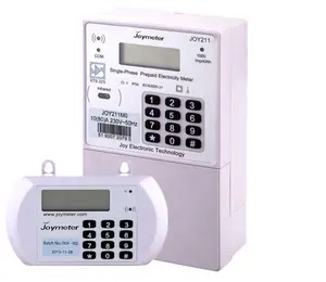 sts prepaid electricity meter bi-direction dual measurement with keypad utility billing and generator