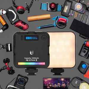 Mini Lámpara LED Portátil de Plástico, Regulable, a Todo Color, 6W RGB, para Cámara, Viajes, Video, Fotografía, Flash, Selfie - Product Image 3