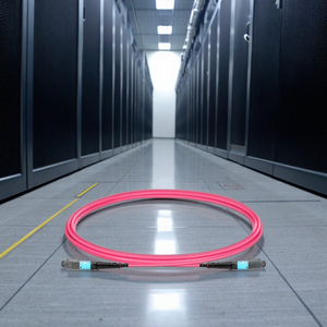 Mtp 12 sợi quang vá dây thấp-mất tốc độ cao 30m giải pháp cho các trung tâm dữ liệu duy nhất-chế độ loại-b cực cáp thông tin liên lạc - Product Image 3