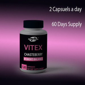 Suplemento de Vitex (Chasteberry) para Mujeres, 1000 mg, Venta Caliente OEM/ODM - Apoya el Equilibrio Hormonal y la Inmunidad - Product Image 4