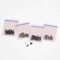 Sacs mini-zippés LDPE transparents à motif cœur, refermables, pour emballage de bijoux (boucles d'oreilles, bagues), fournisseur d'emballages cadeaux