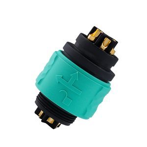 Batterie de vélo électrique OEM Design M25 <span class=keywords><strong>2</strong></span>+16 Connecteur DIN 10A Cuivre Verrouillage rapide Ignifuge Étanche Prise Connecteurs Baïonnette - Product Image 1